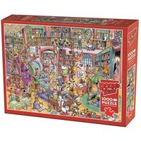 COBBLE HILL PUZZLES - Verrückter Buchladen 1000 Teile COBBLE HILL PUZZLES - Verrückter Buchladen 1000 Teile von Outset Media Corp