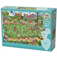 COBBLE HILL PUZZLES - Verrückter Fussballplatz 350 Teile COBBLE HILL PUZZLES - Verrückter Fussballplatz 350 Teile von Outset Media Corp