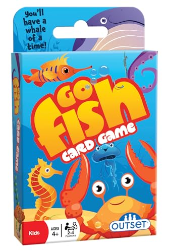 Outset Media Go Fish Kartenspiel – Das klassische Kartenspiel auf 36 übergroßen Karten für 2 bis 4 Spieler ab 4 Jahren Outset Media Go Fish Kartenspiel – Das klassische Kartenspiel auf 36 übergroßen Karten für 2 bis 4 Spieler ab 4 Jahren von Outset Media
