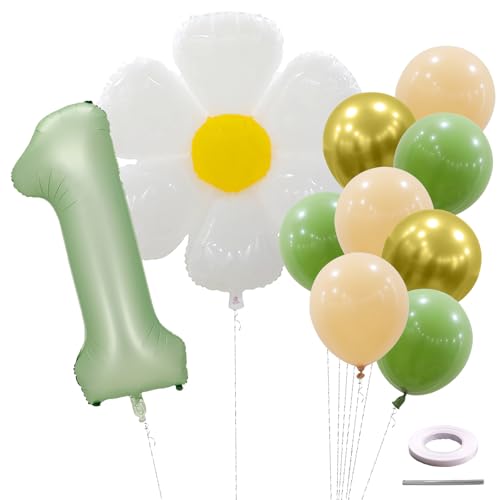 Ovanda 1. Geburtstag Mädchen, Gänseblümchen Deko Geburtstagsdeko 1 Jahr, Grün Folienballon 1, Geburtstagsdeko 1, luftballons geburtstag 1, 1. Geburtstag Junge, Kinder Geburtstagsfeier Digital Ballon Ovanda 1. Geburtstag Mädchen, Gänseblümchen Deko Geburtstagsdeko 1 Jahr, Grün Folienballon 1, Geburtstagsdeko 1, luftballons geburtstag 1, 1. Geburtstag Junge, Kinder Geburtstagsfeier Digital Ballon von Ovanda