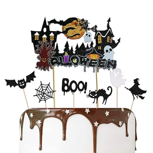 Ovanda 13 Stück Halloween Tortendeko, Fledermaus Halloween Kuchendeko, Cupcake Topper Halloweens Süßigkeiten, Fledermaus Deko, Halloweens Deko Kuchen, für Party Kuchen Geburtstage Dekor Ovanda 13 Stück Halloween Tortendeko, Fledermaus Halloween Kuchendeko, Cupcake Topper Halloweens Süßigkeiten, Fledermaus Deko, Halloweens Deko Kuchen, für Party Kuchen Geburtstage Dekor von Ovanda