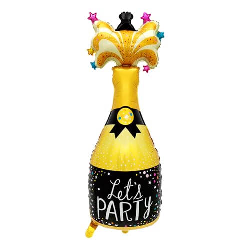 Ovanda 44 Zoll Wein Flaschen Luftballons, Champagner Luftballons, XXL Bier Ballons, Wein Flaschen Heliumballon,Sektflasche Folienballon,Bierthema Party,Geburtstag Helium Ballon,für Urlaub,JGA,Hochzeit Ovanda 44 Zoll Wein Flaschen Luftballons, Champagner Luftballons, XXL Bier Ballons, Wein Flaschen Heliumballon,Sektflasche Folienballon,Bierthema Party,Geburtstag Helium Ballon,für Urlaub,JGA,Hochzeit von Ovanda