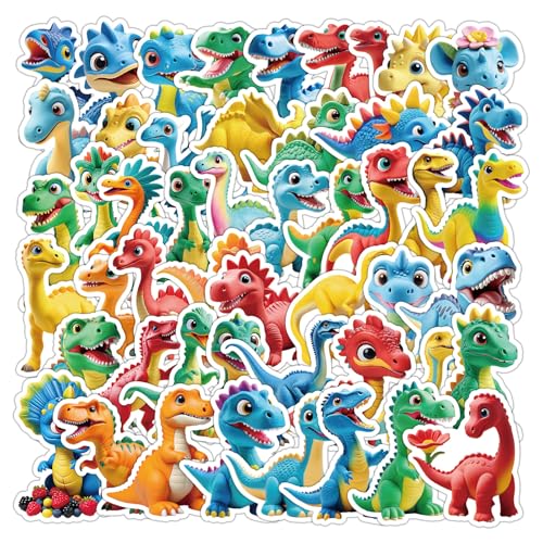 Ovanda 50 Stück Dinosaurier Sticker, Dinosaurier Cartoon Aufkleber, Dino Aufkleber,Jurassic Dino Stickers für Junge und Mädchen,Dinosaurs Geburtstagsparty Geschenke,für Wasserflaschen,Fahrrad,Notebook Ovanda 50 Stück Dinosaurier Sticker, Dinosaurier Cartoon Aufkleber, Dino Aufkleber,Jurassic Dino Stickers für Junge und Mädchen,Dinosaurs Geburtstagsparty Geschenke,für Wasserflaschen,Fahrrad,Notebook von Ovanda
