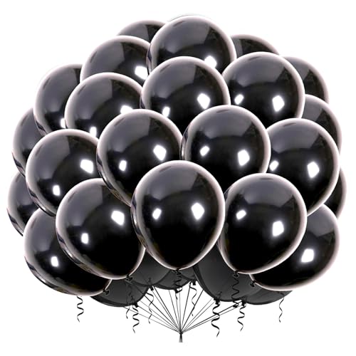 Ovanda 50 Stück Metallic Schwarze Luftballons Geburtstag,12 Zoll Schwarze Ballons,Geburtstag Luftballon Girlande Luftballons Schwarz Luftballons Hochzeit Party Deko Schwarz Casino Deko Ovanda 50 Stück Metallic Schwarze Luftballons Geburtstag,12 Zoll Schwarze Ballons,Geburtstag Luftballon Girlande Luftballons Schwarz Luftballons Hochzeit Party Deko Schwarz Casino Deko von Ovanda
