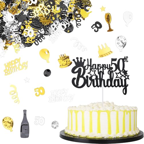 Ovanda Deko 50 Geburtstag, Konfetti 50 Geburtstag Deko, 50. Geburtstags Mann Deko, Tischdeko Geburtstags 50, 50 Geburstagstorte Deko, Glitzer Konfetti Streudeko Geburtstagse Ovanda Deko 50 Geburtstag, Konfetti 50 Geburtstag Deko, 50. Geburtstags Mann Deko, Tischdeko Geburtstags 50, 50 Geburstagstorte Deko, Glitzer Konfetti Streudeko Geburtstagse von Ovanda