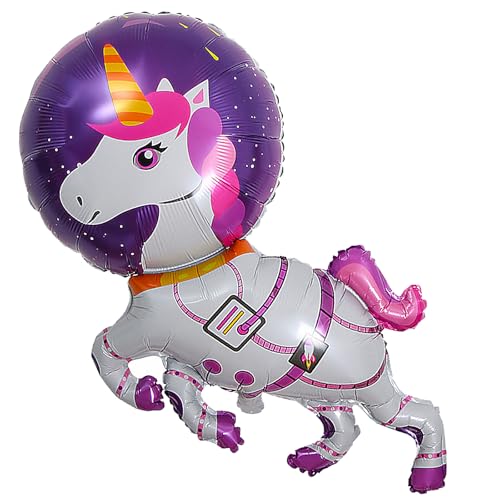 Ovanda Einhorn Luftballon, Einhorn Deko Kindergeburtstag, XXL Luftballon, Folienballon, Einhorn Thema Prinzessin Mädchen Geburtstag Party Dekorationen, Folienballon Pferd Ovanda Einhorn Luftballon, Einhorn Deko Kindergeburtstag, XXL Luftballon, Folienballon, Einhorn Thema Prinzessin Mädchen Geburtstag Party Dekorationen, Folienballon Pferd von Ovanda