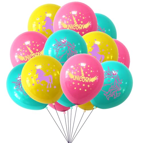Ovanda Luftballons Geburtstag, Einhorn Luftballon, Multicoloured Unicorn Balloons, Cartoon Ballons Unicorn Birthday Decoration für Kinder Geburtstag Sfeier,Babyparty,Jubiläum Party Deko Ovanda Luftballons Geburtstag, Einhorn Luftballon, Multicoloured Unicorn Balloons, Cartoon Ballons Unicorn Birthday Decoration für Kinder Geburtstag Sfeier,Babyparty,Jubiläum Party Deko von Ovanda