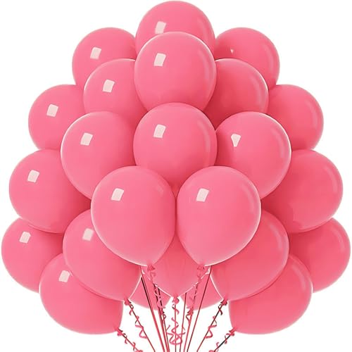 Ovanda Luftballons Rosa, 50 Stück 12 Zoll Rosa Ballons Deko Geburtstag Mädchen, Ballons Hochzeit für Geburtstag Girlande Mädchen Babyparty Hochzeit Valentinstag Geschlecht Kommunion Party Ovanda Luftballons Rosa, 50 Stück 12 Zoll Rosa Ballons Deko Geburtstag Mädchen, Ballons Hochzeit für Geburtstag Girlande Mädchen Babyparty Hochzeit Valentinstag Geschlecht Kommunion Party von Ovanda