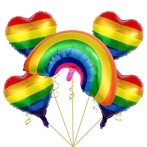 Ovanda Rainbow Series Aluminiumfolienballon-Set Ovanda Rainbow Series Aluminiumfolienballon-Set von Ovanda
