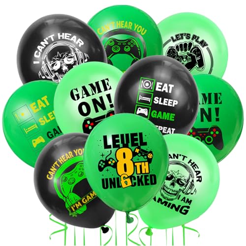 Ovanda Videospiel Geburtstag Deko 8 Jahres, Spiel Geburtstag Luftballons Party Deko, für 8 Jahre Gamer Jungen Mädchen, Geburtstagsdeko 8 Jahre junge, Geburtstags 8 Jahres Junge, Kindergeburtstag Dekos Ovanda Videospiel Geburtstag Deko 8 Jahres, Spiel Geburtstag Luftballons Party Deko, für 8 Jahre Gamer Jungen Mädchen, Geburtstagsdeko 8 Jahre junge, Geburtstags 8 Jahres Junge, Kindergeburtstag Dekos von Ovanda