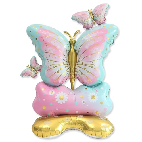 Ovanda XXL Schmetterling Folienballon,Schmetterling Luftballon Tiere Ballons Stehend,Schmetterlinge Feen Deko,Schmetterlings Lufballons Geburtstag Deko,Schmetterlinge Ballon,für Kindergeburtstag Deko Ovanda XXL Schmetterling Folienballon,Schmetterling Luftballon Tiere Ballons Stehend,Schmetterlinge Feen Deko,Schmetterlings Lufballons Geburtstag Deko,Schmetterlinge Ballon,für Kindergeburtstag Deko von Ovanda