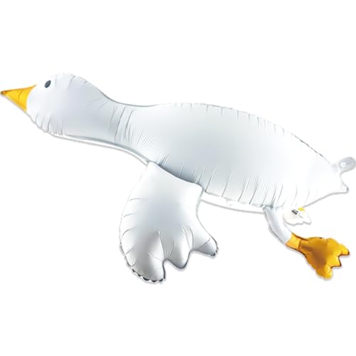 Ovanda XXL Weiße Gans Folienballon,Gans Luftballons Geburtstag,Goose Ballon Tiere Ballons,Kindergeburtstag Deko Junge Mädchen,Bauernhof Geburtstag Deko,Folienballon Tiere,Helium Ballons,Ballon Animals Ovanda XXL Weiße Gans Folienballon,Gans Luftballons Geburtstag,Goose Ballon Tiere Ballons,Kindergeburtstag Deko Junge Mädchen,Bauernhof Geburtstag Deko,Folienballon Tiere,Helium Ballons,Ballon Animals von Ovanda