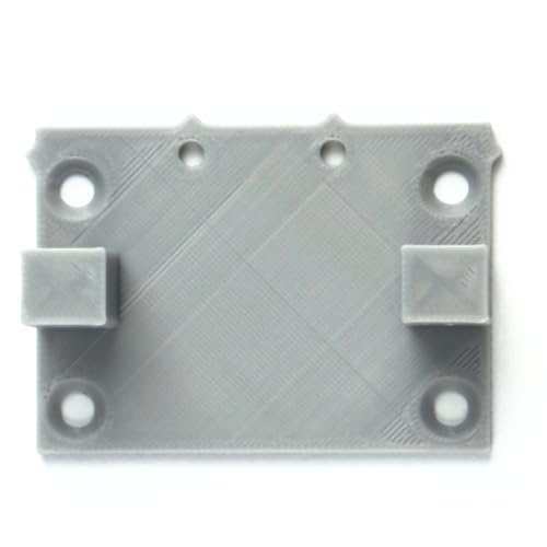 Overdrive-Racing 1-20 x Servo Weichenantrieb - Spur H0, TT, N,Z - Servoantrieb Unterflur - SG90, Set:Nur Servoplatte (ohne Servo), Menge:1 x von Overdrive-Racing