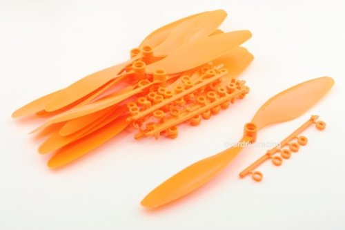 Overdrive-Racing 10x GWS 8x4,3 Luftschrauben/Propeller GW/EP8043 203x109 Reduction Propeller Luftschraube von Overdrive-Racing