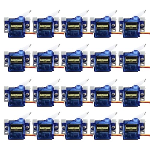 Overdrive-Racing 20 x Servo Weichenantrieb - Spur H0, TT, N, Z - Servoantrieb Unterflur - SG90 Overdrive-Racing 20 x Servo Weichenantrieb - Spur H0, TT, N, Z - Servoantrieb Unterflur - SG90 von Overdrive-Racing