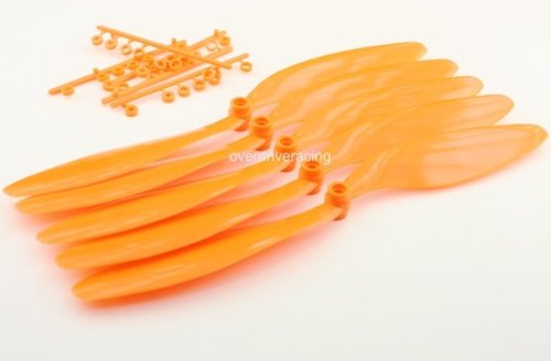 Overdrive-Racing 5X GWS 10x4,7 Luftschraube/Propeller GW/EP1047 254x119 Reduction Propeller von Overdrive-Racing