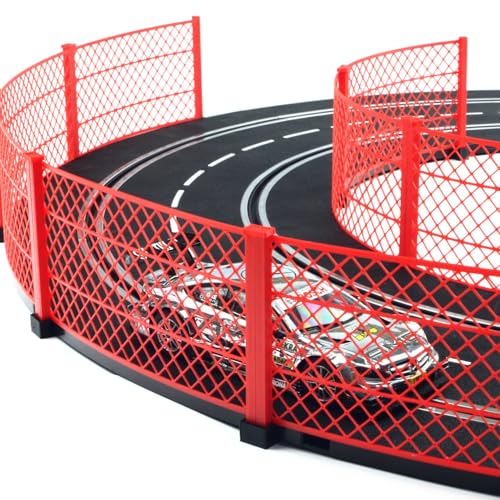 Overdrive-Racing Fangzaun System Rot 5m kompatibel mit Carrera Digital 124 132 EVO Kurven Geraden Zaun Bande Slotcar Overdrive-Racing Fangzaun System Rot 5m kompatibel mit Carrera Digital 124 132 EVO Kurven Geraden Zaun Bande Slotcar von Overdrive-Racing