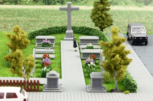 Overdrive-Racing Friedhof Grabsteine 19 Stück Gräber Kreuze Kirche Spur H0 TT N 1:87 1:120 1:160, Größe/Maßstab:H0-1/87 Overdrive-Racing Friedhof Grabsteine 19 Stück Gräber Kreuze Kirche Spur H0 TT N 1:87 1:120 1:160, Größe/Maßstab:H0-1/87 von Overdrive-Racing
