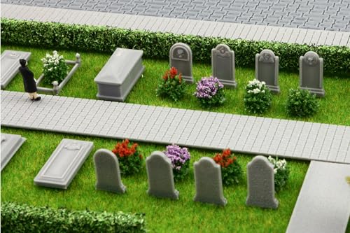 Overdrive-Racing H0 1:87 Friedhof Grabsteine '19 Stück' Gräber Gruft Kreuze Kirche Overdrive-Racing H0 1:87 Friedhof Grabsteine '19 Stück' Gräber Gruft Kreuze Kirche von Overdrive-Racing