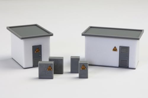 Overdrive-Racing H0 1:87 Trafohaus Tafostation - Set - Trafohäuschen Stromkästen Verteilerkästen Overdrive-Racing H0 1:87 Trafohaus Tafostation - Set - Trafohäuschen Stromkästen Verteilerkästen von Overdrive-Racing