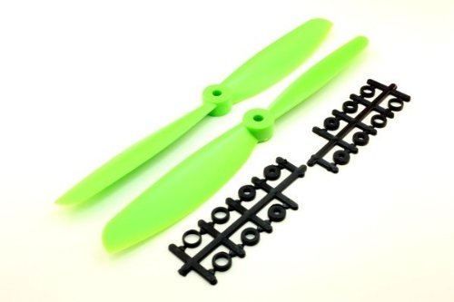 Overdrive-Racing Luftschraube/Propeller 10x4,7 rechts & Links (CW & CCW) GRÜN von Overdrive-Racing