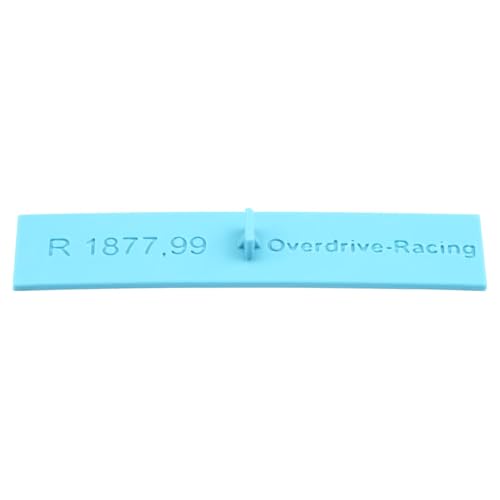 Overdrive-Racing Spur 0 - Flexgleis Radien Schablonen Gleisschablonen - Spurweite 32mm - Blau - 1:45, Radius:R 1877,99mm Overdrive-Racing Spur 0 - Flexgleis Radien Schablonen Gleisschablonen - Spurweite 32mm - Blau - 1:45, Radius:R 1877,99mm von Overdrive-Racing