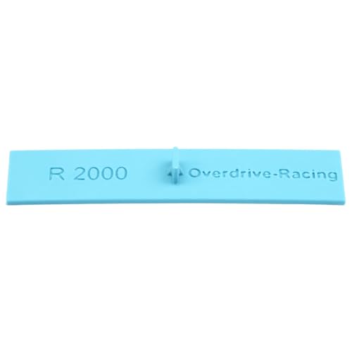 Overdrive-Racing Spur 0 - Flexgleis Radien Schablonen Gleisschablonen - Spurweite 32mm - Blau - 1:45, Radius:R 2000mm Overdrive-Racing Spur 0 - Flexgleis Radien Schablonen Gleisschablonen - Spurweite 32mm - Blau - 1:45, Radius:R 2000mm von Overdrive-Racing