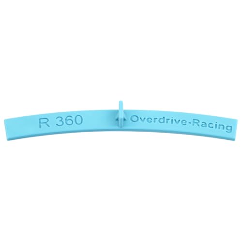 Overdrive-Racing Spur H0 - Flexgleis Radien Schablonen Gleisschablonen - Spurweite 16,5mm - Blau - 1:87, Radius:R 360mm Overdrive-Racing Spur H0 - Flexgleis Radien Schablonen Gleisschablonen - Spurweite 16,5mm - Blau - 1:87, Radius:R 360mm von Overdrive-Racing
