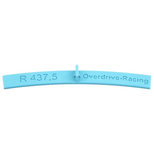 Overdrive-Racing Spur H0 - Flexgleis Radien Schablonen Gleisschablonen - Spurweite 16,5mm - Blau - 1:87, Radius:R 437,5mm Overdrive-Racing Spur H0 - Flexgleis Radien Schablonen Gleisschablonen - Spurweite 16,5mm - Blau - 1:87, Radius:R 437,5mm von Overdrive-Racing