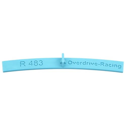 Overdrive-Racing Spur H0 - Flexgleis Radien Schablonen Gleisschablonen - Spurweite 16,5mm - Blau - 1:87, Radius:R 483mm Overdrive-Racing Spur H0 - Flexgleis Radien Schablonen Gleisschablonen - Spurweite 16,5mm - Blau - 1:87, Radius:R 483mm von Overdrive-Racing