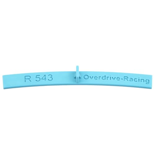 Overdrive-Racing Spur H0 - Flexgleis Radien Schablonen Gleisschablonen - Spurweite 16,5mm - Blau - 1:87, Radius:R 543mm Overdrive-Racing Spur H0 - Flexgleis Radien Schablonen Gleisschablonen - Spurweite 16,5mm - Blau - 1:87, Radius:R 543mm von Overdrive-Racing