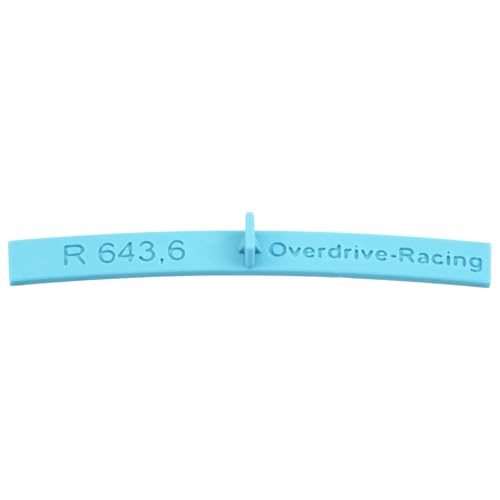 Overdrive-Racing Spur H0 - Flexgleis Radien Schablonen Gleisschablonen - Spurweite 16,5mm - Blau - 1:87, Radius:R 643,6mm Overdrive-Racing Spur H0 - Flexgleis Radien Schablonen Gleisschablonen - Spurweite 16,5mm - Blau - 1:87, Radius:R 643,6mm von Overdrive-Racing