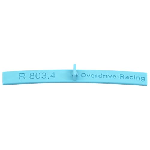 Overdrive-Racing Spur H0 - Flexgleis Radien Schablonen Gleisschablonen - Spurweite 16,5mm - Blau - 1:87, Radius:R 803,4mm Overdrive-Racing Spur H0 - Flexgleis Radien Schablonen Gleisschablonen - Spurweite 16,5mm - Blau - 1:87, Radius:R 803,4mm von Overdrive-Racing