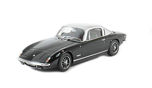 Oxford Diecast 1/43 Scale Model Car LE004 - Lotus Elan Plus 2 Black Silver von Oxford Diecast