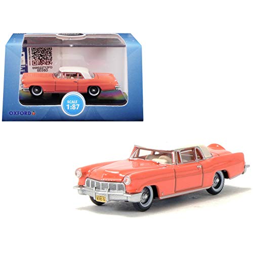 Oxford Diecast 1956 Continental MkII Island Coral Starmist White 1:87 HO Scale von FloZ