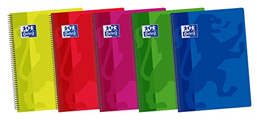 Oxford Notizblock Kunststoff, 90 g, 80 Blatt Papier liniert (400042148) von Oxford