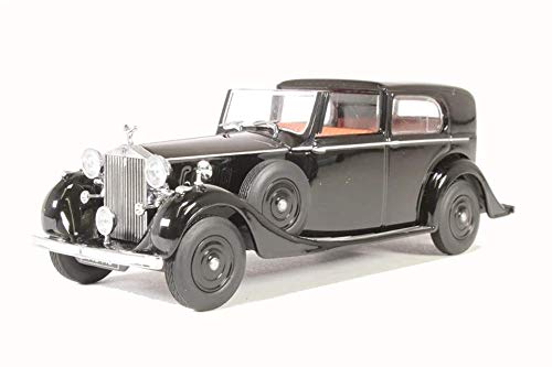 Rolls Royce Phantom III Sedanca de Ville Mulliner, schwarz, RHD, 0, Modellauto, Fertigmodell, Oxford 1:43 von Oxford Diecast