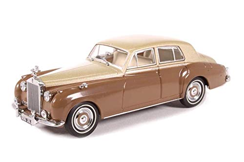 Rolls Royce Silver Cloud 1 hellbrau/braun 1:43 Oxford Fertigmodell von Oxford Diecast