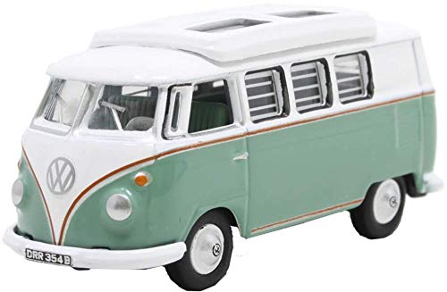 76vws002 Vw T1 Camper Turquoise/white von Oxford Diecast