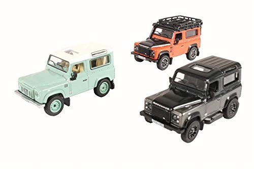 Land Rover Defender 90 Heritage 3 Piece Set Land Rover Defender 90 Heritage 3 Piece Set von Oxford Diecast