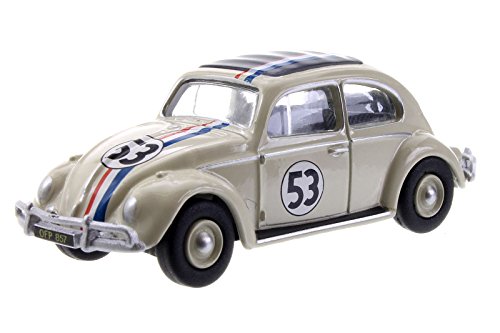 Oxford Diecast 76VWB001 Pearl White 53 VW Beetle von Oxford Diecast