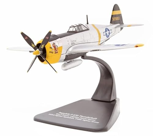 Oxford Diecast AC117 P-47 Thunderbolt 333rd FS318FG Capt. Daniel Boone Metall Miniaturmodell Silber Oxford Diecast AC117 P-47 Thunderbolt 333rd FS318FG Capt. Daniel Boone Metall Miniaturmodell Silber von Oxford Diecast