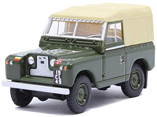 Oxford Diecast Land Rover Series II SWB Canvas - REME, Maßstab 1:76, für Erwachsene, Modellbau-Enthusiasten, Militärgeschichte-Interessierte, unisex, Kind Oxford Diecast Land Rover Series II SWB Canvas - REME, Maßstab 1:76, für Erwachsene, Modellbau-Enthusiasten, Militärgeschichte-Interessierte, unisex, Kind von Oxford Diecast