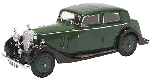 Oxford Diecast Rolls-Royce 25/30 - Thrupp & Maberley Zwei Ton Blau Druckguss Modell 1:43 Maßstab von Oxford Diecast