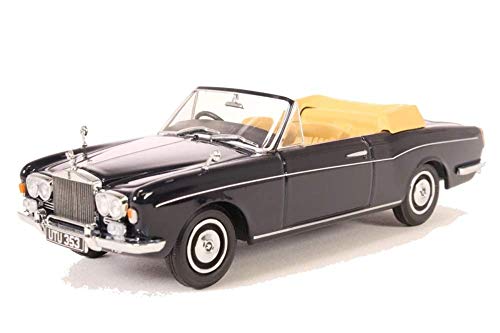 Unbekannt Rolls Royce Corniche Convertible, dunkelblau, RHD, 0, Modellauto, Fertigmodell, Oxford 1:43 von Oxford Diecast