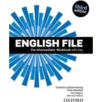 English File: Pre-intermediate. Workbook with key and iChecker von Oxford University ELT