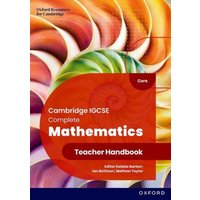 Cambridge IGCSE Complete Mathematics Core: Teacher Handbook Sixth Edition von Oxford University Press