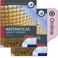 Matematicas IB: Analisis y Enfoques, Nivel Medio, Paquete de Libro Impreso y Digital. von Oxford University Press