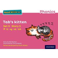 Read Write Inc. Phonics: Tab's Kitten (Pink Set 3 Storybook 5) von Oxford University Press