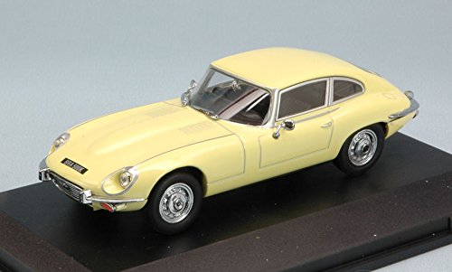Jaguar V12 und Typ Coupe 1971 Light Yellow 1:43 - Oxford - Straßenautos - Die Cast - Modell von Oxford